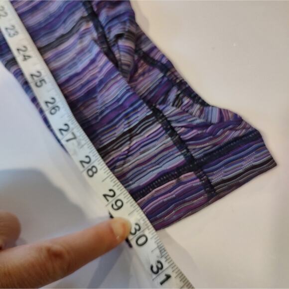 Lululemon Speed Tight IV Space Dye Twist Ultra Violet Multi / Black Size 8 - Picture 14 of 16